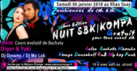 visuel nuit SBK / Kompa Généraliste du 06 JANVIER 2018